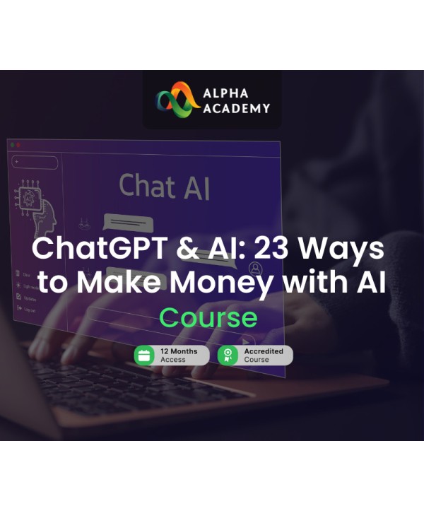 ChatGPT & AI: 23 Ways to Make Money with AI Alpha Academy Code Key GLOBAL